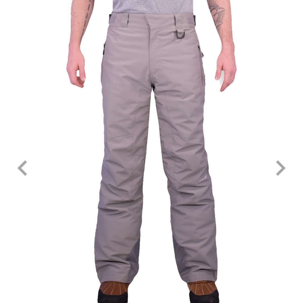 New Outdoor Gear men’s gray snow winter pants size 2XL